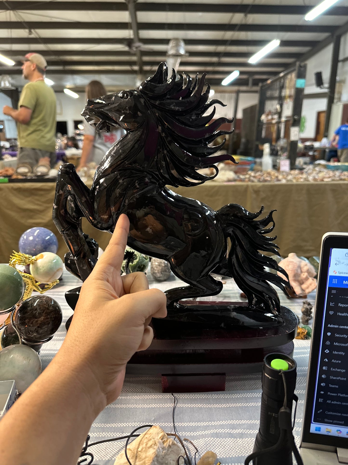 Volcanic Glass horse